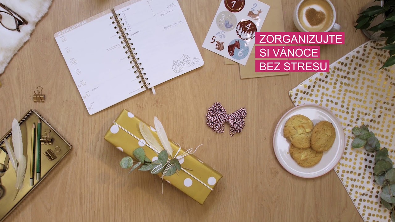 Tchibo Můj Diář 2020 image Vánoce CZ