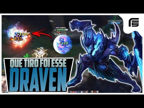 USEI AS RUNAS DO BRTT - QUE TIRO FOI ESSE DRAVEN 75uMdh