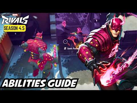 Marvel Rivals Daredevil Gameplay Showcase & Abilities Guide