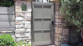 Los Angeles Iron Entry Gate | Mulholland Security 1.800.562.5770