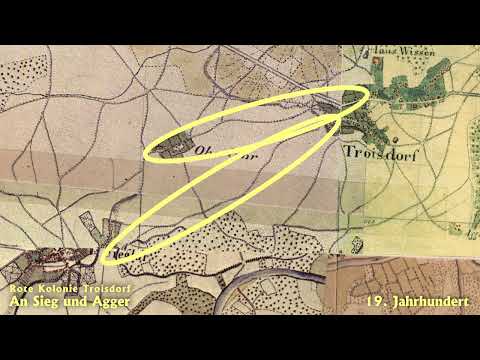 Rote Kolonie Troisdorf 01 Friedrich Wilhelms Hütte im 19  Jahrhundert