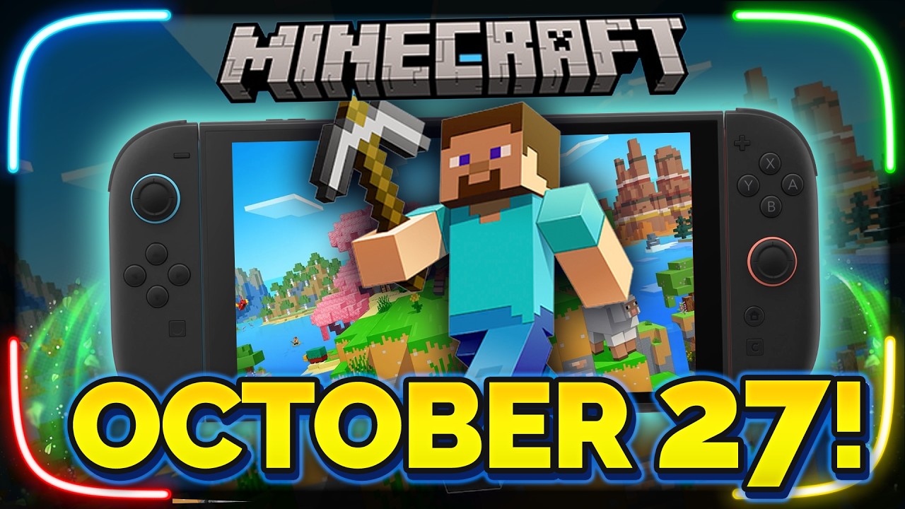 Minecraft is FINALLY coming to Switch 2!!!