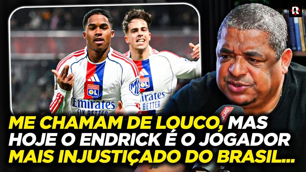 VAMPETA CRAVA: "ENDRICK É O FENÔMENO E VAI PRA COPA"