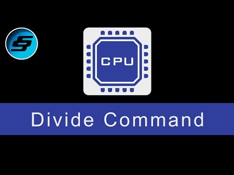 Divide Command DIV IDIV Assembly Programming