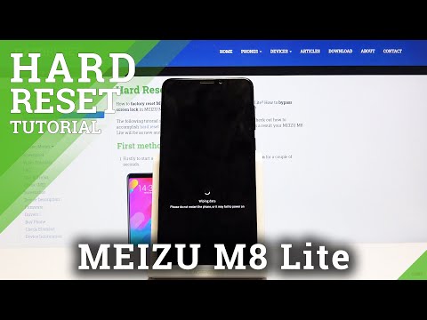 How to Factory Reset MEIZU M8 Lite – Wipe Data / Erase All Content & Settings