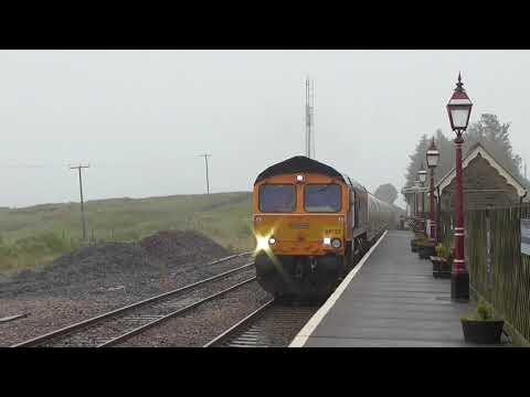 66723 6c00 Clitheroe Castle Cement - Carlisle New Yard , 22nd July 2020