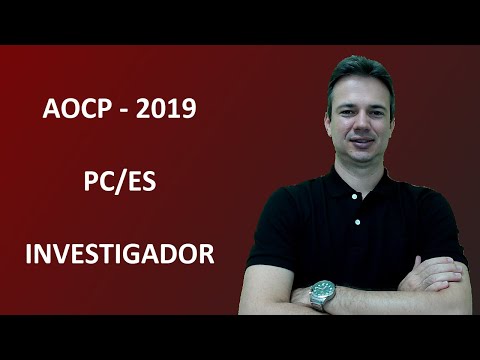 AOCP19Q009 - AOCP - 2019 - PC/ES - ASSOCIAÇÕES LÓGICAS