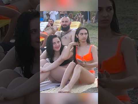 This is unbelievable 😇  crazy Boy on the beach 😅 #comedy #funny #pranks