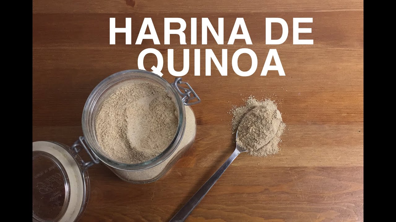 Como hacer harina de Quinoa | Recetas Clean Eating | FitFood