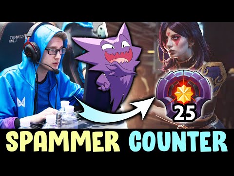 Miracle picked SF to COUNTER 25 lvl Templar Assassin SPAMMER on mid