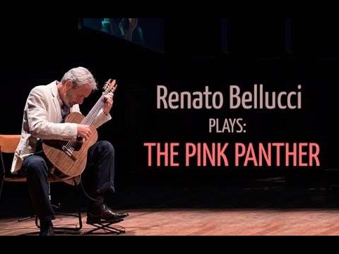 Henry Mancini's, "The Pink Panther" for classical guitar, tutorial