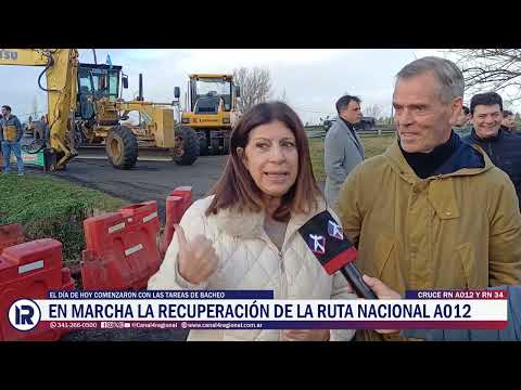 Legisladores y autoridades valoraron la intervención provincial de la Ruta A012