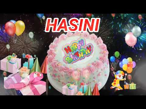 HASINI - Happy Birthday Song - Happy Birthday HASINI