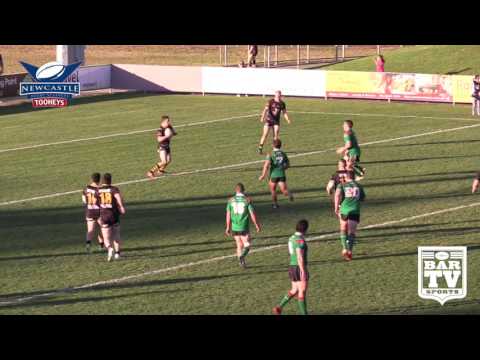2017 Newcastle RL Round 9 1st Grade Highlights - Cessnock Goannas v Western Suburbs Rosellas