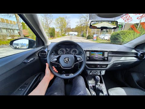 New Skoda Fabia 2023 Test Drive POV