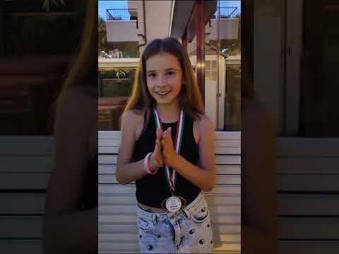 Asia Fava (Casati Arcore), campionessa italiana alle finali di Rimini ginnastica ritmica LE ALLIEVE1