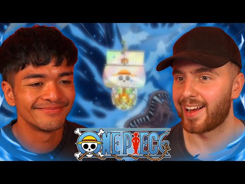 WE'RE OFFICIALLY IN THE NEW WORLD!! - One Piece Episode 574 REACTION + REVIEW!