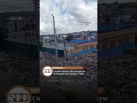 Denuncian basurero gigante abandonado durante meses en las calles de Luyanó