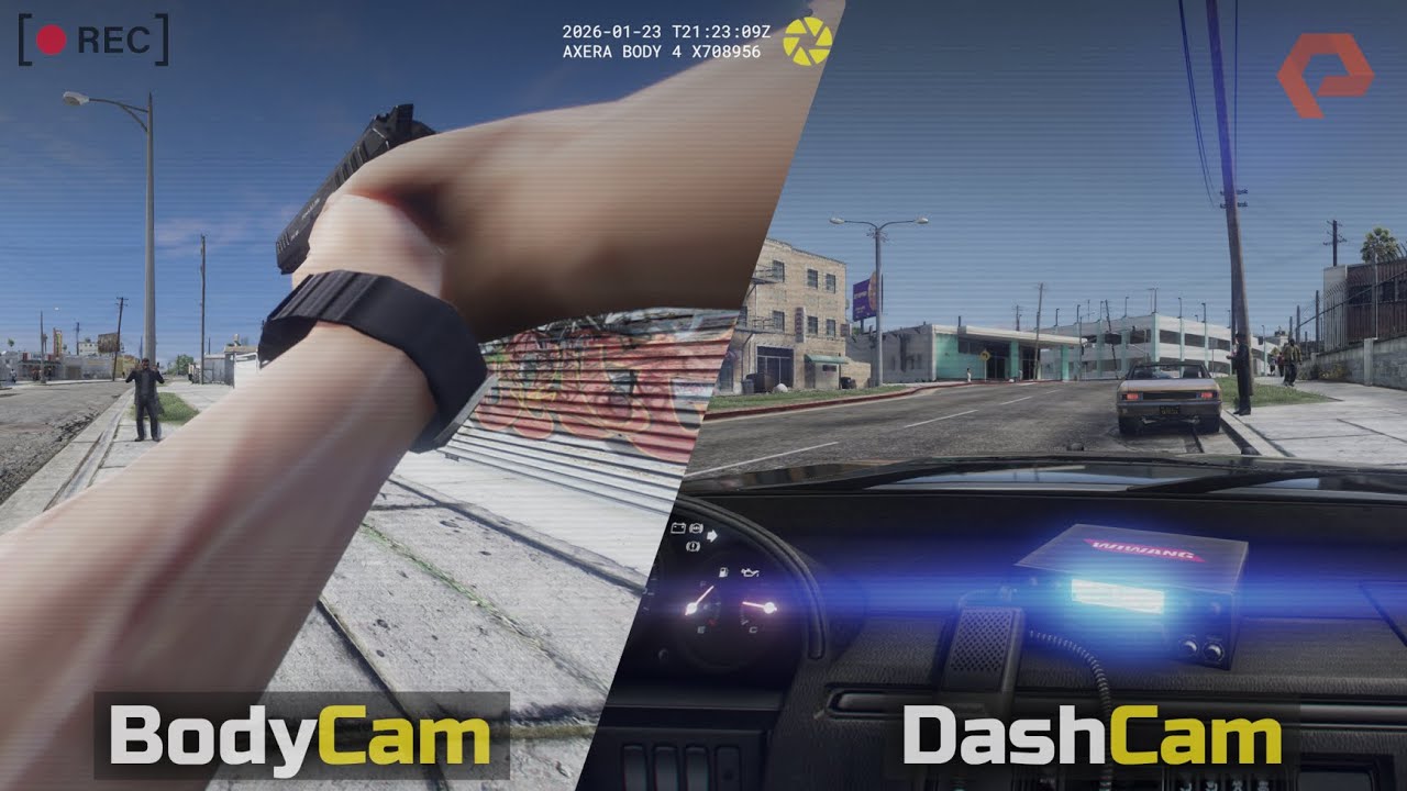 Bodycam & Dashcam [ESX, QB, ND, OX, STANDALONE] thumbnail 2