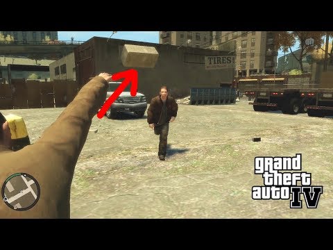 GTA IV Throwing Stuff At People