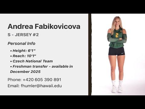 Andrea Fabikovicova - highlights ￼