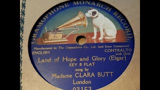 Download lagu Edward Elgar 'Land of Hope and Glory Mother of the Free' Clara Butt LYRICS Pomp and Circumstance mp3