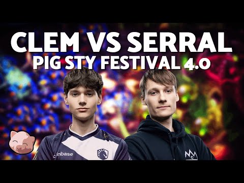 SERRAL vs CLEM: HUGE SERIES! | $10,000 PiGFest 4.0 Ro8 (Bo7 ZvT) - StarCraft 2