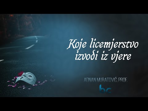 LICEMJERSTVO U DJELIMA (RIJALUK) ┇ Adnan Muratović, prof. ᴴᴰ