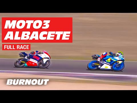 Moto3 Junior World Championship | FULL RACE | Circuito de Albacete 2019 | BURNOUT