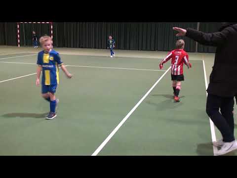 Zaalvoetbal Olde Veste JO9-2JM - JO9-1 vv Steenwijk JO9-1 JO9-2