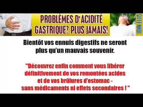 comment soulager l'acidité gastrique