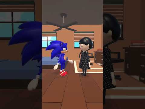 Wednesday!!! STOP DON’T TALK TO ME #wednesday #sonic #trendingshorts | Part 12🤨❤️‍🔥