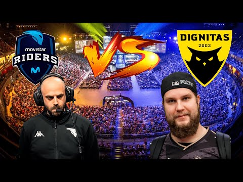 Movistar Riders vs Dignitas - ESL Challenger voice comms || InMyEyes #4 || CSGO