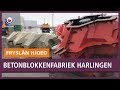 REPO: Speciale betonblokkenfabriek in Harlingen voor vernieuwing Afsluitdijk