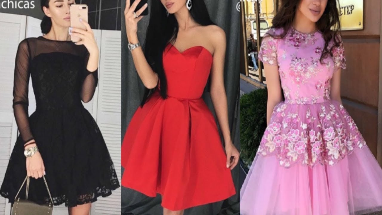 Vestidos De Fiesta Juveniles 2020/ Hermosos Vestidos