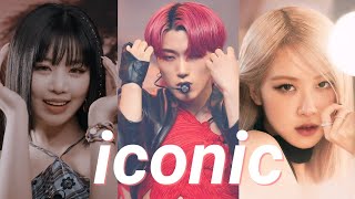 kpop idols being iconic (recent version)
