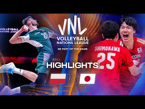 Poland 🇵🇱 vs. Japan 🇯🇵 - Highlights | Week 1 | Men's VNL 2025