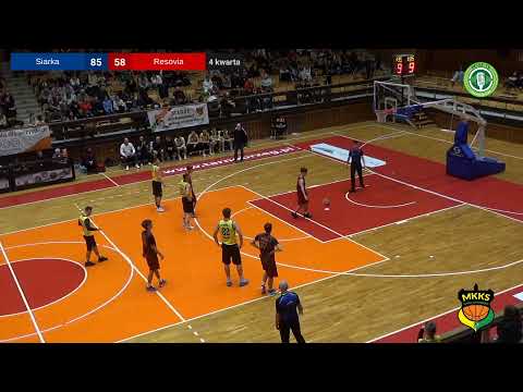 MKKS Siarka Tarnobrzeg - Resovia Rzeszów - 3 liga koszykówki mężczyzn. 1 lutego 2025 r.
