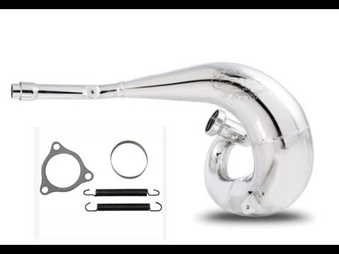 How to replace exhaust gaskets on 2 stroke Honda CR -125