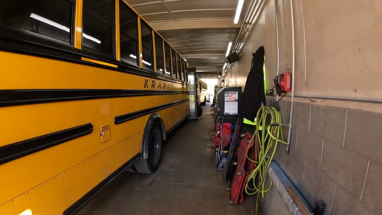 Drone Tour - KRAPF School Bus