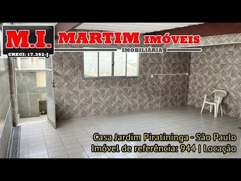 Casa Jardim Piratininga - São Paulo - Imóvel de referência: 944 | Locação