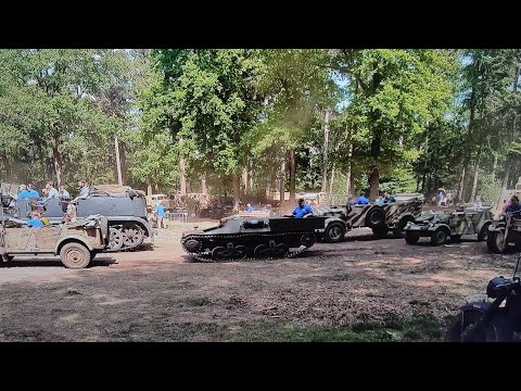 Overloon Militracks 2022 4K Sturmgeschütz Nashorn Horch Schwimmwagen Kübel Stoewer Zündapp Famo 8 9