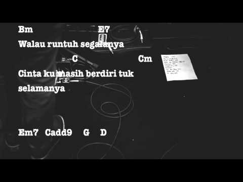 Tengku Adil - Masih Berdiri [OFFICIAL LYRIC VIDEO WITH CHORDS]