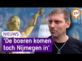 Toch boerenprotest Nijmeegse Vierdaagse, protest met één trekker