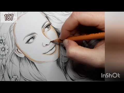 Tuto coloriage peau - Polychromos de Faber-Castell