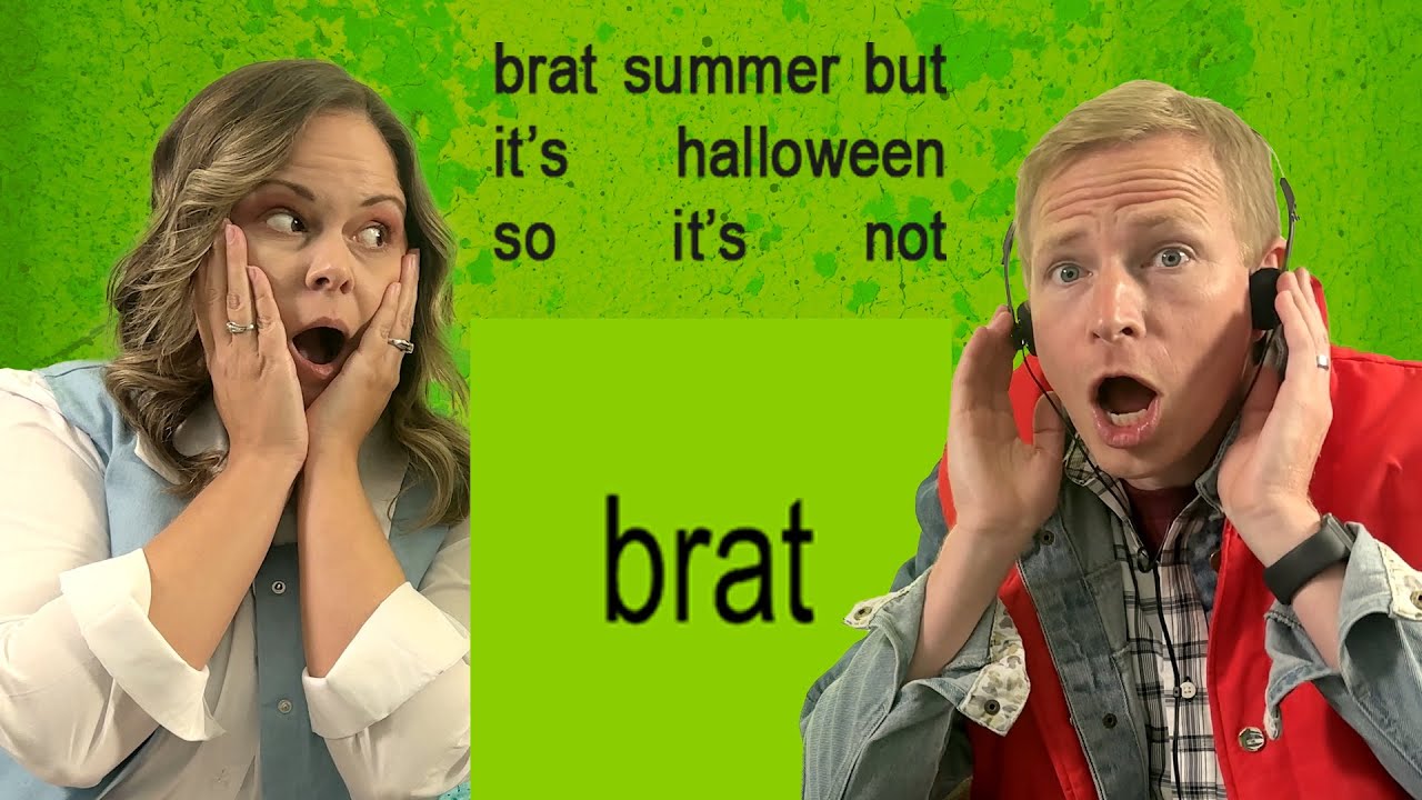 Charli xcx - brat summer but it's halloween so it's not (brat album reaction)