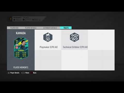 91 Daichi Kamada Player Moments SBC FIFA 20