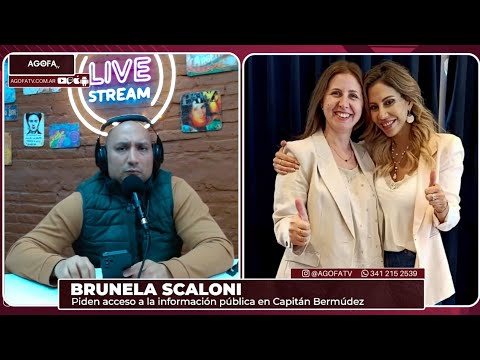 Piden acceso a la información pública en Capitán Bermúdez. Entrevista a Brunela Scaloni