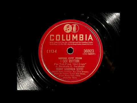 1946 BENNY GOODMAN SEXTET - I Got Rhythm COLUMBIA 10" 36923