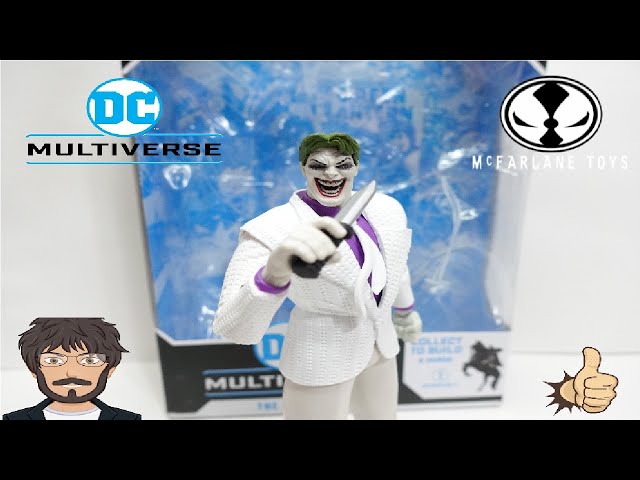 Vídeo relacionado con McFarlane DC Multiverse The Joker (The Dark Knight) Figura de acción de 7 Pulgadas (edición teatral de Lujo) Juguetes